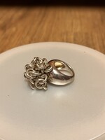 Ritka sterling ezüst Links of London Hope láncgyűrű 35g ! 1ft nmá !