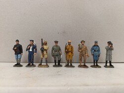 Ólomkatona 8 darab ólom katona I. világháború harcos 1 vh military 454 6740