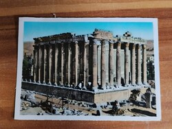 Libanon, Baalbek Bacchus-temploma,a világ legnagyobb római kori templomromja, építve 2. század