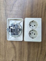 Retro dupla konnektor 2 db