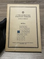 A Tokaji-hegység földtani térképe 25000-es sorozat Méra