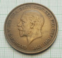 1935. 1 penny Anglia