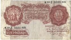 10 shilling shillings 1948-49 Anglia P.S. Beale