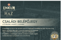 Családi belépő az Unicum házba