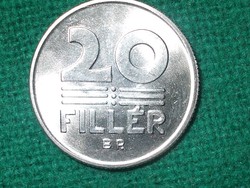 20 Fillér 1990 ! Nem Volt Forgalomban ! Verdefényes !