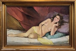 Margit Kránitz / Reclining Nude