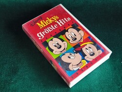Mickys größte Hits - Mickey egér rajzfilm válogatás NÉMET NYELVŰ Disney VHS kazetta