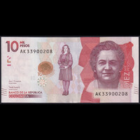Kolumbia 10000 Pesos 2020 P-460 UNC