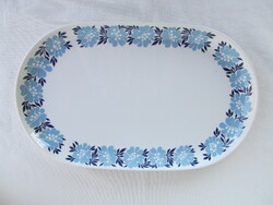 Alföldi Porcelain Blue Flower Large Oval Serving Dish
