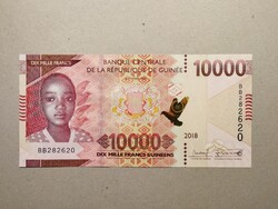 Guinea - 10 000 Francs 2018 UNC