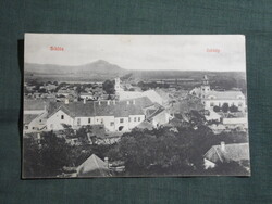 Képeslap,Siklós,városi látkép,részlet ,Feiler Mariska kiadás Siklós,1910-
