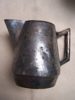Art deco kiöntő- ezüstözött alpakka