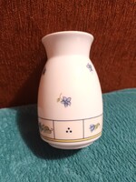 Régi, jelzett, ritka virágmintás Seltmann Weiden Bavaria német porcelán váza
