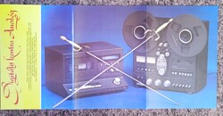 Hi-Fi  magazin poszter , DAT & analóg magnók  .