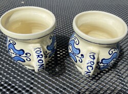 6 db korondi csésze