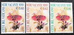 V1514-6 / Vatikán 2005 II. János Pál pápa halála bélyegsor postatiszta