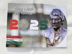 2025 Nagy László 100 forintos bliszter - csupán 278 példány! RITKA, sorszám: 170