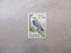 1960.  Izland-Izlandi sólyom** (7)