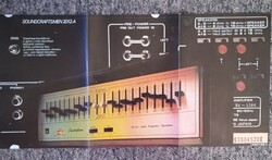 Hi-Fi magazin poszter , Soundcraftsmen hangszínszabályozó .