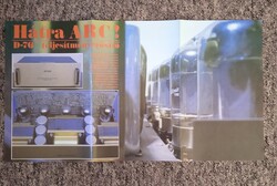 Hi-Fi magazin poszter , ARC-76 teljesítményerősítő .