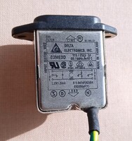 Delta Electronics 3 pólusú EMI szűrő 03ME3 forrasztásos paneltípus , használt    .