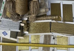 Restaurátor arany színű fonal és arany színű zsinórok minőségi, egyben az egész