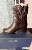 Hollóházi brown leather boots - NEW (size 37)