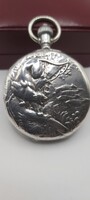 Rare Premium Ulysse Nardin Silver Pocket Watch