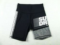 EREDETI SUPERDRY (S - 38-as) FÉRFI FEKETE SPORT RÖVIDNADRÁG