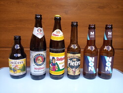 Sörös üvegek Korzika, Belgium, Svájc, Németország