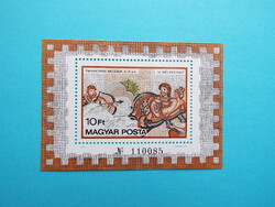 (Z) 1978. 51. Bélyegnap blokk** - Pannóniai mozaikok - (Kat.: 700.-)