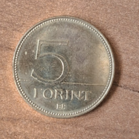 Magyarország-5 forint 2021 (75 éves a forint-F)