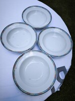 Alföldi porcelán mélytányér 4 db
