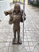 Pátzay Pál bronz szobor “Juhász”