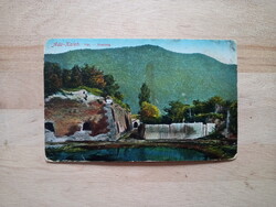 RARE Ada-Kaleh fortress 1916 – now already underwater ! postcard CASTLE