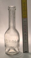 "Borolin" színtelen kis sósborszeszes üveg (3847)