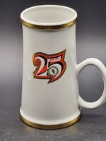 Ritka Hollóházi Honvéd söröskorsó – 25 éves jubileumi gyűjtői darab (1949–1974)