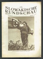 SLOWAKISCHE RUNDSCHAU Szlovák politikai történelmi újság Bratislava II. vh 1941 II. évf 15. RITKA