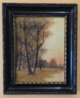 Very Beautiful Old Silk Painting