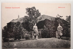 Képeslap, Szerencs, Rákóczi-várkastély, 1907