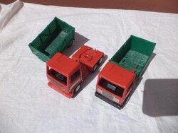 2db retro lendkerekes teherautó, Tátra, Volvo (5224)
