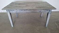 Antiqued distressed table