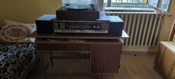 Retro Radio with Turntable