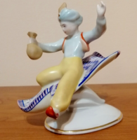 Aladdin Hollóházi porcelán figura