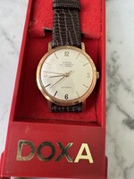 Doxa gold automatic watch restored