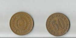 Régi jugoszláv pénz, 50 para