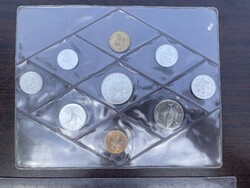 -AX601- Horvátország 1993 komplett forgalmi érmesor érme szett fóliás kuna lipa