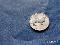 COOK-SZIGETEK 1 CENT 2003 COLLIE KUTYA! UNC!