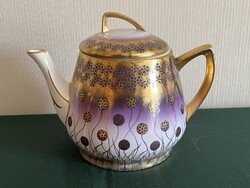 Ritka Merkelsgrün „Elsa” szecessziós porcelán teáskanna 1912-1918  Austria (P0067)