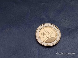 ÉSZTORSZÁG 2 EURO 2023 FECSKE! BIMETÁL! UNC! RITKA!